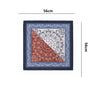 WASC Cashew Flower Ice Silk Sunscreen Breathable Square Towel