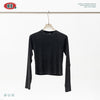 BE Women's Slim Fit Shoulder Long Sleeve Sports Sweatshirt