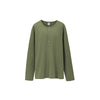 Quiet Luxury Horse Cotton Pure Cotton Old Money Henry Neck Blouse Long Sleeves