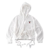 Pokiovo Sunscreen See-through Blouse Versatile Hooded Jacket Cardigan
