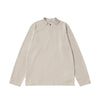 Inflation Double-Sided Fleece Half Zipper Warm Ragged Sleeve Long Sleeve