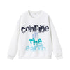 Beast Street Alphabet Casual Loose Versatile Pullover