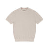 Following Pearl Texture Shoulder Solid Color Knitted Sweater Top