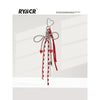 Rycr Ankara Red New Year's Red Bow Bag Pendant Car Keychain Pendant