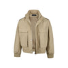 MADEEXTREME Harrington Turtleneck Silhouette Jacket
