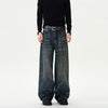 Jimmy Retro Design Cat Whisker Jeans