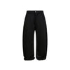 OUSWE Simple Retro Simple Design Sense Loose Straight Sweatpants