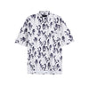 MADEEXTREME Lapel Loose Street Polo Flower Shirt