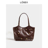 LOSEA Large Capacity Tote Bag Portable Shoulder Armpit Bag