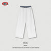 BE Contrast Pants Trendy Loose Wide Leg Pants