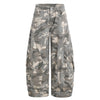 OREETA Vintage Wide-leg Camouflage Scimitar High Street Slacks