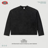 BE THRIVED Vintage Fried Snowflake Loose Solid Color Shoulder Long Sleeves