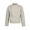 Rhombus Flip Placket Small Jacket