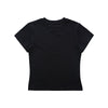 Following Shoulder Slim Lycra Cotton Solid Color Stretch Basic Short Sleeve T-Shirt