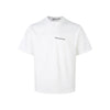MADEEXTREME Pleated Embroidered Letter Short-sleeved T-shirt Cool and Breathable