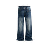 Dark Blue Flare Slimming Jeans