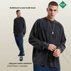 ARTIE Batik Solid Color Long-sleeved T-shirt