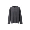 Inflation Stripe Henry Take Old Money Contrast Color Neutral Long Sleeve