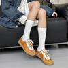 Splicing Flat-soled Casual Moral Training Shoes