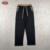 BE Autumn Old Money Calm Luxury Flower Yarn Frosted Texture Pendant Casual Pants