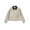 BTBDBTE Color Matching Lapel Simple Loose Jacket