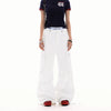 Jimmy Vintage Washed Pleated Wide Leg Casual Pants