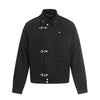 EON Vintage Deconstructed Pattern Aircraft Buckle Design Jacket