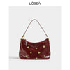 LOSEA Diamond-encrusted Hobo Versatile Underarm Bag Shoulder Bag Women's Bag