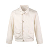 "Tencel Linen Cotton" Harrington Light Luxury Casual Short and Wide Jacket