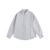 STAFFPICK Youth School Style Pinstripe Long Sleeve Shirt