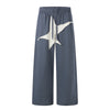 11KN Five-star Printed Splicing Sweatpants Casual Pants