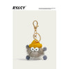 Rycr Plush Briquettes Hang Cute Pendant Keychain