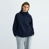 SOLOTE * Waffle Casual Outdoor Warm Zip Jacket Hooded Sweater