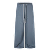 11KN Elastic Waist Drawstring Round Printed Wide-leg Sweatpants
