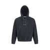 EME Retro Lobster Buckle Niche Design Silhouette Hooded Sweater