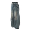 DC Retro Scimitar Pants Niche Design Wide-leg Jeans