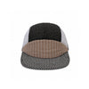 WASC Checked Contrasting Five-piece Cap Splicing Baseball Cap
