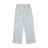 UNF Air Layer Comfortable Lazy Pleated Loose Pendant Knitted Straight Sweatpants Casual Pants