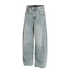 DC Retro Ripped Loose Deconstruction Design Scimitar Jeans