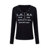 UNBDNS Dark Niche Rivet V-neck Half Zipper Long Sleeve