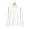Inflation Thermal Fleece Semi-turtleneck Solid Color Bottoming Shirt Long Sleeve
