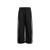 OUSWE Casual Vintage Side Striped Three-Bar Loose Straight Sweatpants