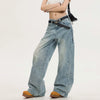 Jimmy  Pleated Baggy Scimitar Jeans