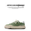 Retro Thick-soled Heightening Dissolving Board Shoes Canvas Shoes