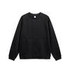 Inflation Temperature Control Fleece Crew Neck Solid Color Sweater