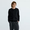 (Un) Following Simple Versatile Pit Strip Knitted Cardigan Sweater