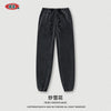 Retro Style drawstring waist Elastic Fleece Casual Sports Jogger Sweatpants For Men's