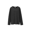 Quiet Luxury Horse Cotton Pure Cotton Old Money Henry Neck Blouse Long Sleeves