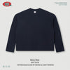 BE Solid Color Breathable Long Sleeve Loose Trend Shoulder T-Shirt