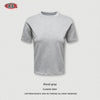 BE Women's Summer Long Staple Cotton Crew Neck Casual Sports Short Sleeve Front Shoulder T-Shirt